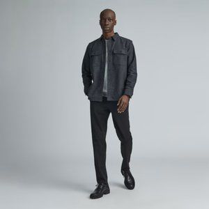 Everlane Heavyweight Overshirt in Charcoal Heather NWT